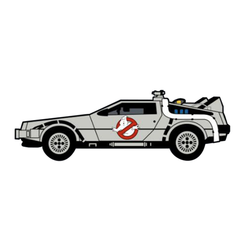 Smart Pins - Limited Edition Ghostbusters / Back to the Future Enamel Pin Badge Brooch