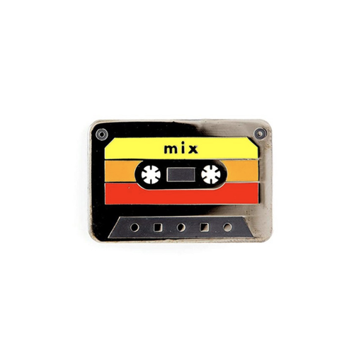 Smart Pins - Limited Edition Mix Tape Retro 80 Enamel Pin Badge Brooch