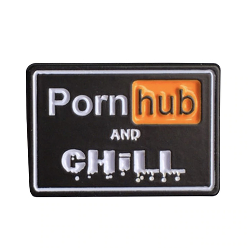 Smart Pins - Limited Edition PornHub and Chill Enamel Pin Badge Brooch