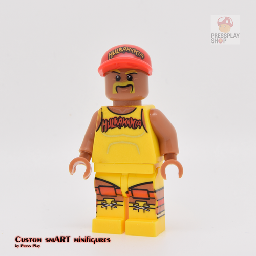Custom Minifigure - based on the character Hulk Hogan