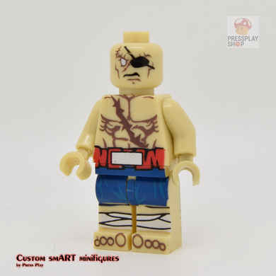 Custom Minifigure - based on the character from Street Fighter of Sagat