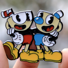 Load image into Gallery viewer, Smart Pins - Limited Edition - Cuphead Enamel Pin Badge Brooch