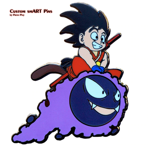 Smart Pins - Goku Gastly Pin Badge