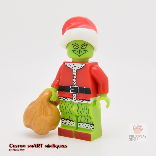 Custom Minifigure - based on the character Grinch