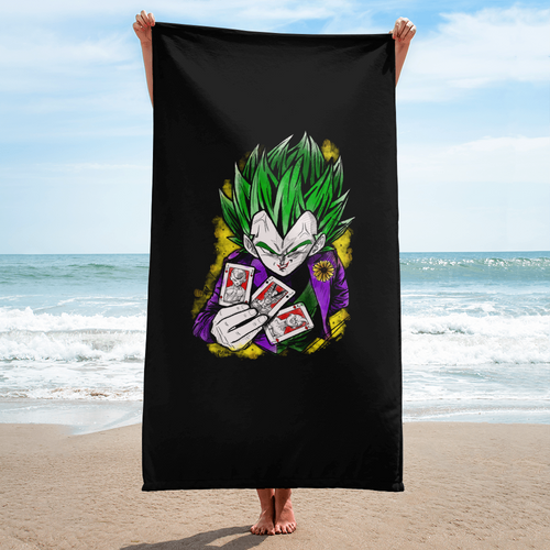 Towel - Joker Prince of all Sayan's by Zaalunna