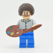 Load image into Gallery viewer, Custom Minifigure - based on the character of Bob Ross (DEADPOOL)