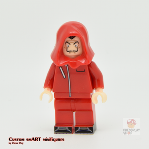 Custom Minifigure - based on the character from Money Heist (La casa de papel)