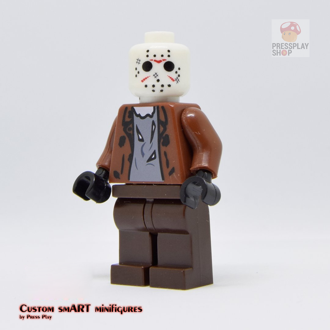 Custom Minifigure - based on the character of Jason Voorhees