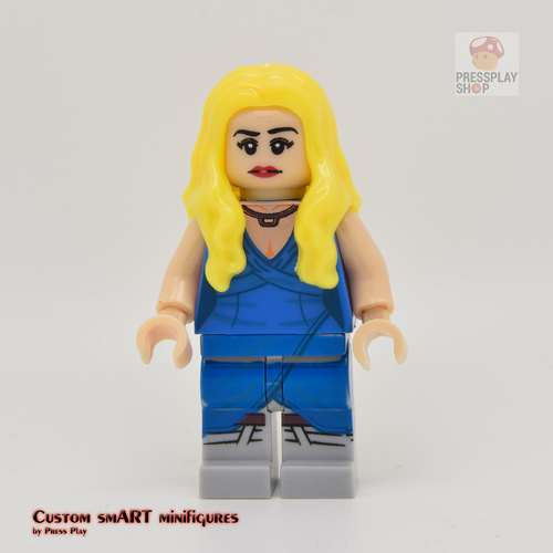 Custom Minifigure - based on the character of Game of Thrones - Daenerys Targaryen