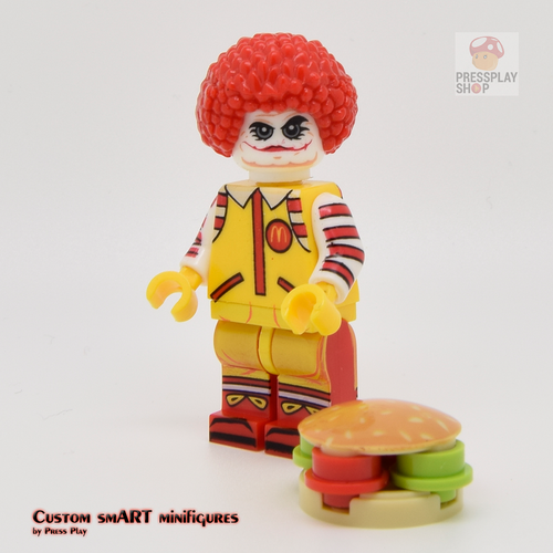 Custom Minifigure - based on the character Joker