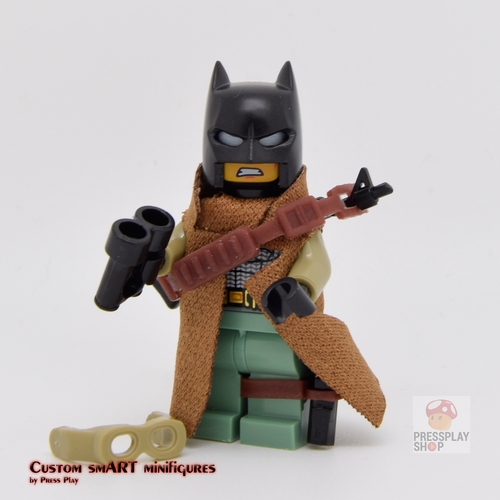 Custom Minifigure - based on the character of Batman
