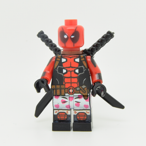Custom Minifigure - based on the character of Deadpool