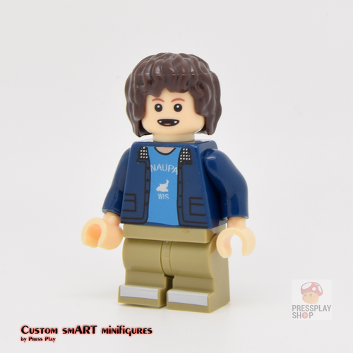 Custom Minifigure - based on the character Dustin - Stranger Things