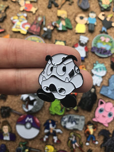 Smart Pins - Goomba x Stormtrooper Mario Wars Pin Badge