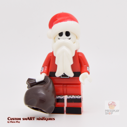 Custom Minifigure - based on the character Jack Skellington