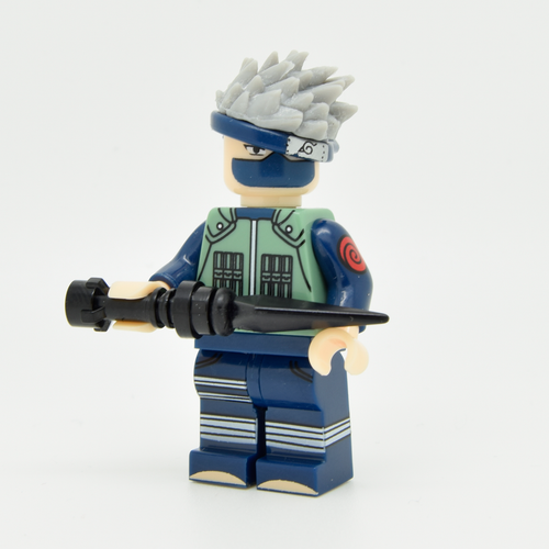Custom Minifigure - based on the character of Kakashi Hatake - Naruto