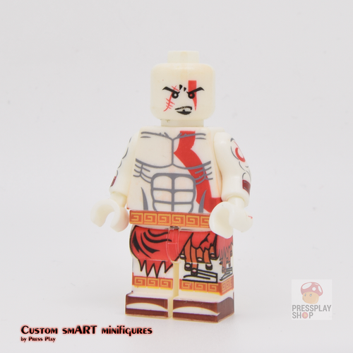 Custom Minifigure - based on the character Kratos (God of War)