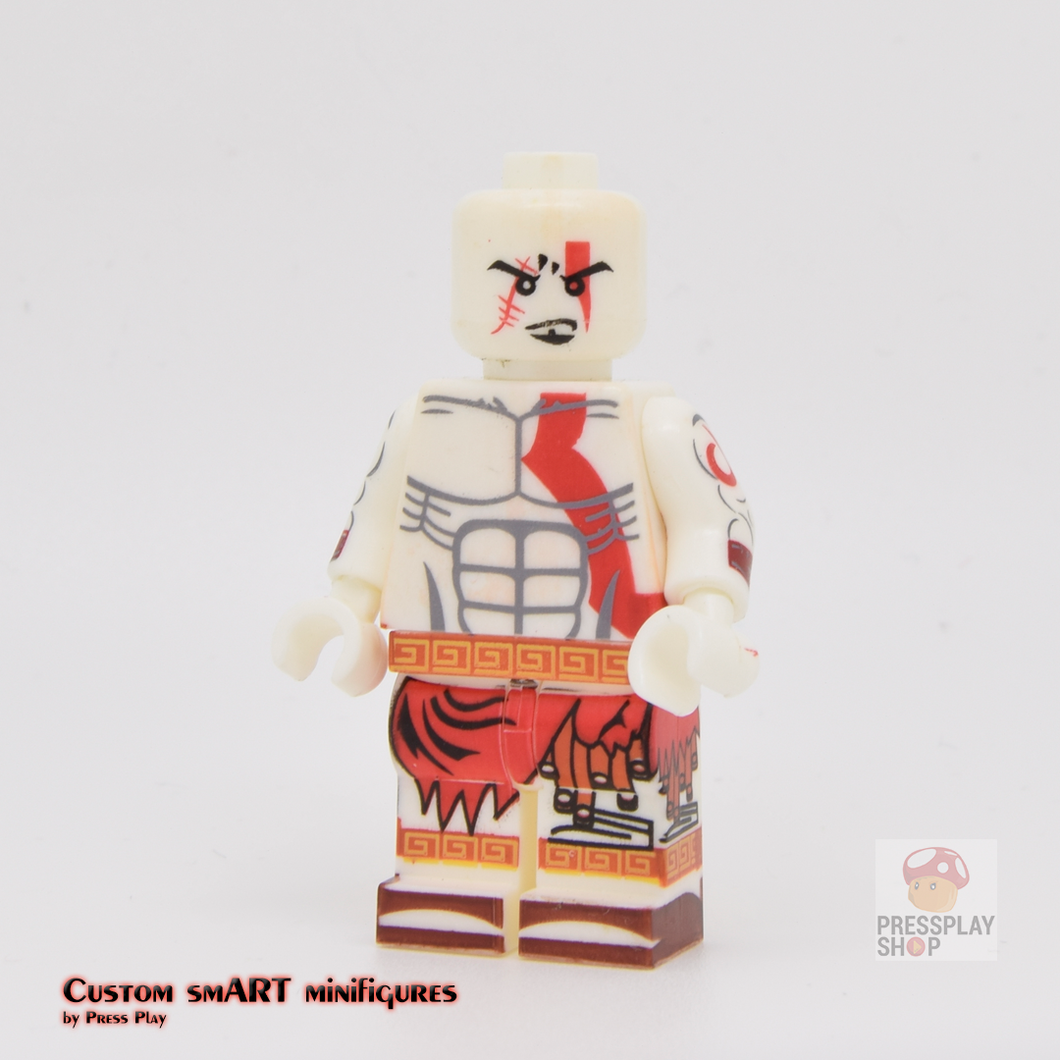 Custom Minifigure - based on the character Kratos (God of War)