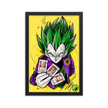 Load image into Gallery viewer, Framed poster - Joker Prince of all Sayan&#39;s by Zaalunna