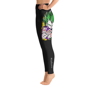 Yoga Leggings - Joker Prince of all Sayan's by Zaalunna