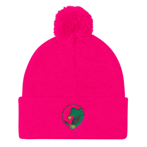 Pom Pom Knit Cap Zaalunna