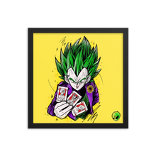 Load image into Gallery viewer, Framed poster - Joker Prince of all Sayan&#39;s by Zaalunna