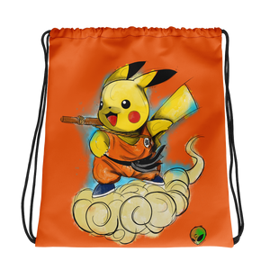 Drawstring bag -  Pika Goku by Zaalunna