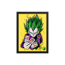 Load image into Gallery viewer, Framed poster - Joker Prince of all Sayan&#39;s by Zaalunna