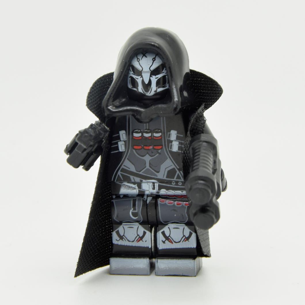 Custom Minifigure - based on the character of Reaper (Overwatch)