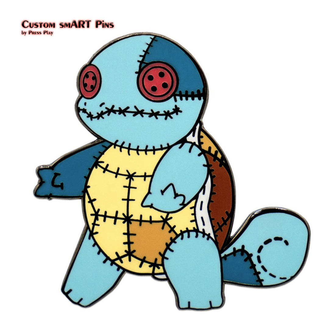 Smart Pins - Voodoo Squirtle Pin Badge